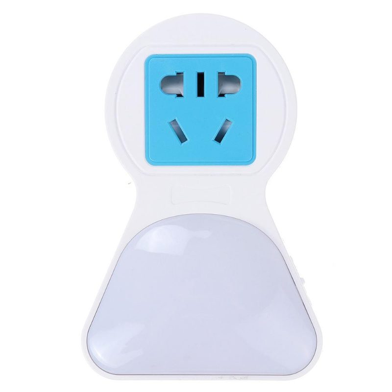 5a 9 Led Zástrčka Zásuvková Lampa Plug-in Nástenná Chodba Nočné Svetlo Usb Nabíjanie Us/eu