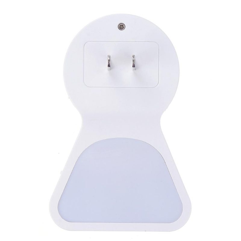 5a 9 Led Zástrčka Zásuvková Lampa Plug-in Nástenná Chodba Nočné Svetlo Usb Nabíjanie Us/eu