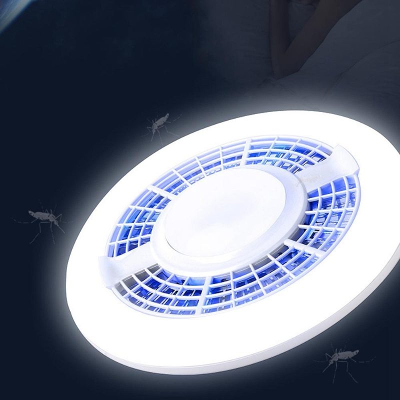 Ac100-265v 6500k E27 Ufo Lampa Proti Komárom Led Žiarovka Odpudzujúca Uv Lampu Pre Domácu Záhradnú Spálňu