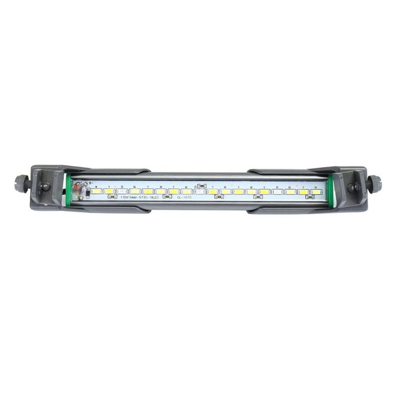 Akvárium 20 cm 18 Led Svetlo Biela Modrá Príchytka Na Vodotesnú Lištu Ac110-240v