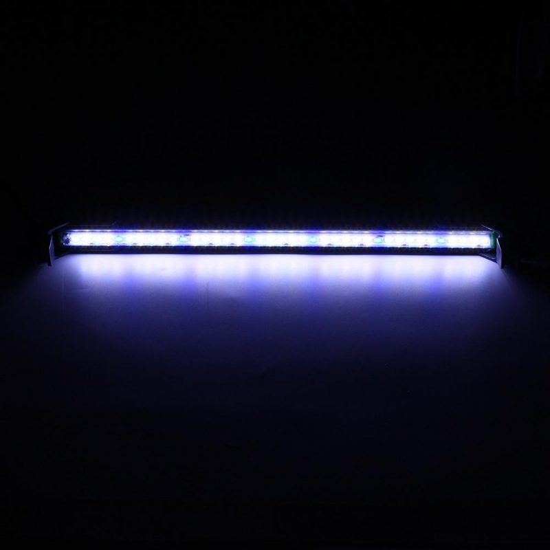 Akvárium 40 cm 39 Led Svetlo Biela Modrá Príchytka Na Vodotesnú Tyč Ac110-240v