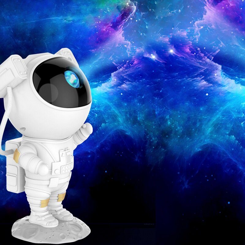 Led Creative Astronaut Galaxy Projector Lamp Gypsophila Projection Hviezdne Nočné Svetlo Pre Deti Home Dekor