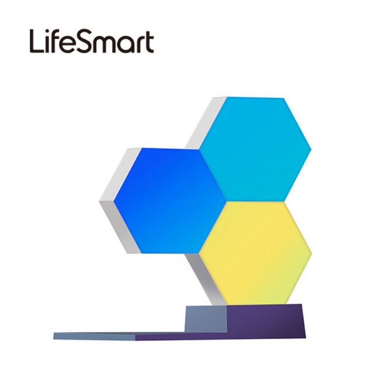 Lifesmart Cololight Led Quantum Light Inteligentná Geometria Zostavenie Lampy Urob Si Sám Wifi Spolupráca S Google Assistant Alexa App Smart Control