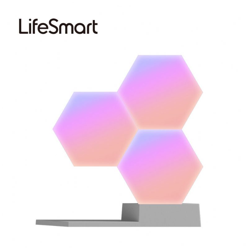 Lifesmart Cololight Led Quantum Light Inteligentná Geometria Zostavenie Lampy Urob Si Sám Wifi Spolupráca S Google Assistant Alexa App Smart Control