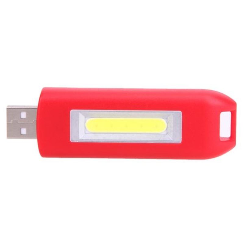 Mini 0.5w Usb Nabíjateľná Vrecková Baterka Cob Led Na Kľúče