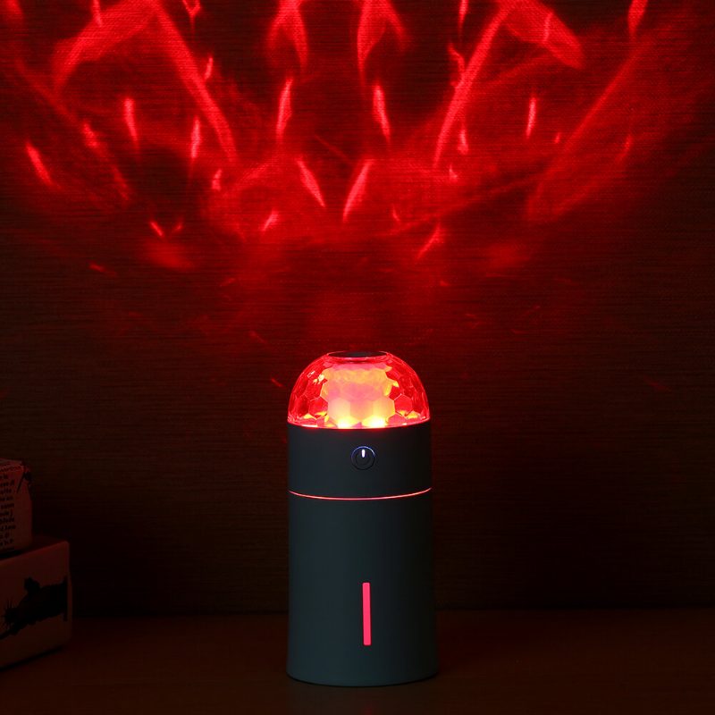 Nový Ultrazvukový Zvlhčovač Magic Cup S Farebnými Led Svetlami Pre Domácu Kanceláriu V Aute Mini Aroma Difuzér Čistička S Automatickým Vypínaním