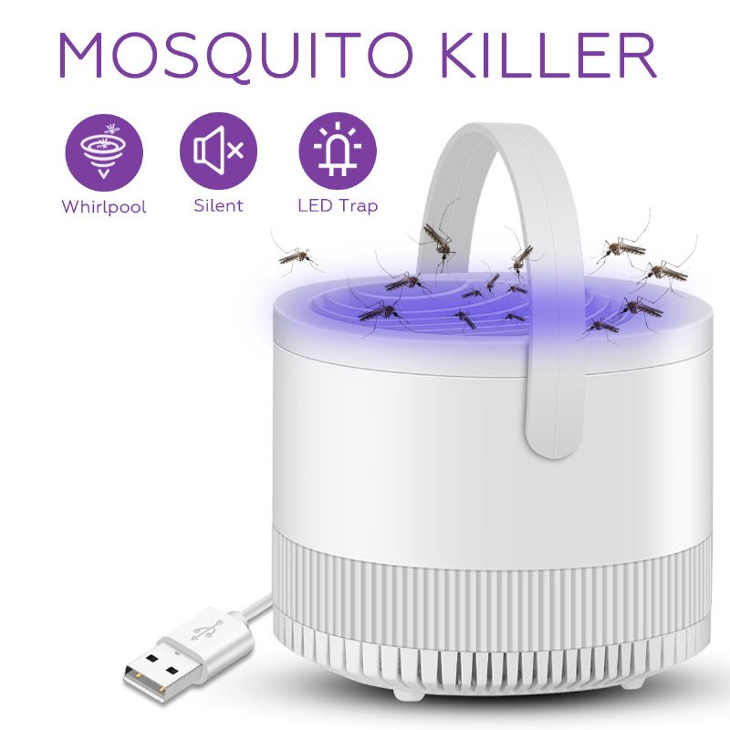 Prenosná Usb Elektronická Lampa Proti Hmyzu Na Lapač A