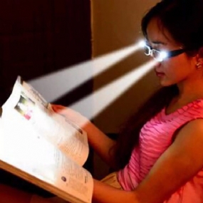 Viacpevné Okuliare Na Čítanie Led Muž Žena Unisex Dioptrická Lupa Osvetlenie Nočné Presbyopické