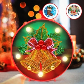 Vianočný Stromček Led Nočné Svetlo Diy Diamond Home Spálne Farebné Dekoratívne Svietidlo