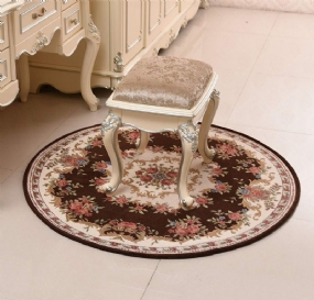 Dornier Jacquard Carpet Koberec S Okrúhlou Plochou Rusitc Kvetinové Koberce Umývateľné Do Vstupnej Spálne