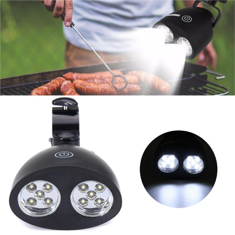 10 Led Bbq Grill Barbecue Sensor Svetlo Vonkajšie Vodotesné Držiaky Na Držiak Camp Lamp Dc 4.5v