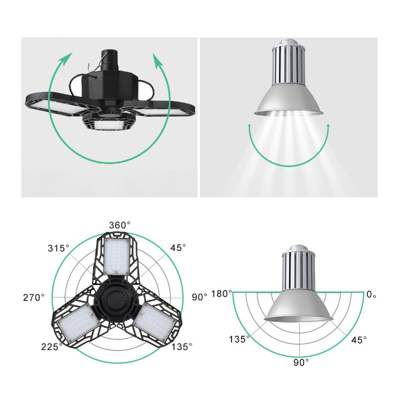 120w 6500k 78/104led Skladacie Kempingové Svetlo 5-režimové Usb/solárne Nabíjanie Vodotesné Diaľkové Ovládanie Super Jasné Núdzové Svietidlo