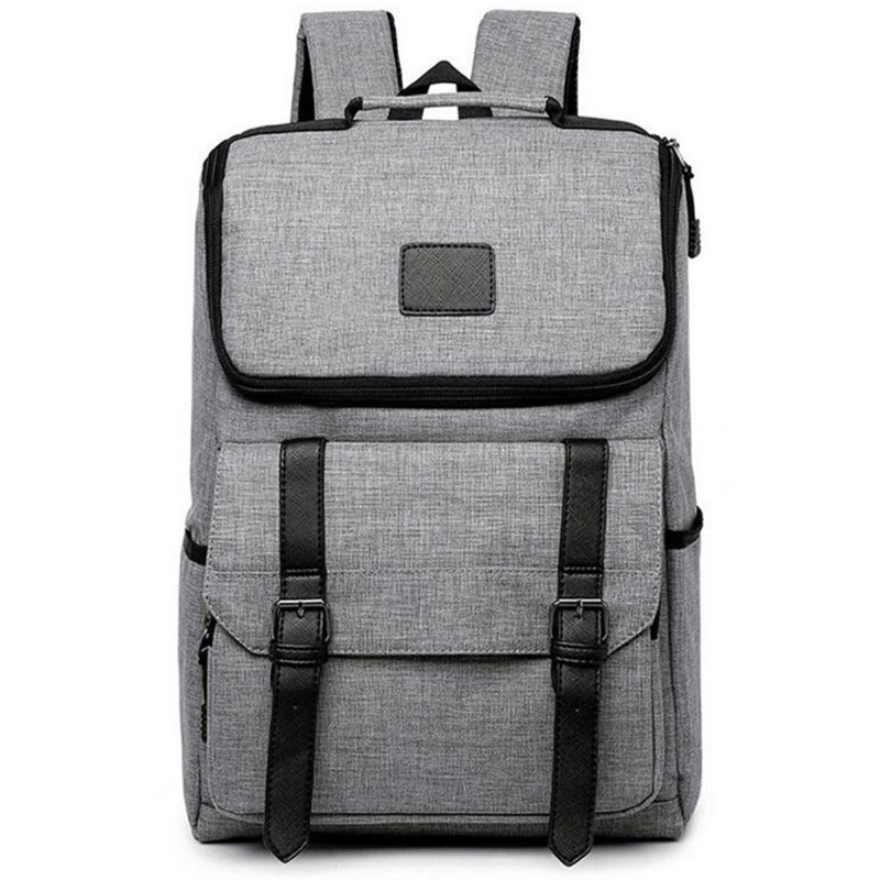 16-palcový Batoh Na Notebook Oxford Satchel Ruksak Študentská Školská Taška Camping Travel Women Muži