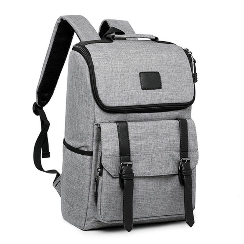 16-palcový Batoh Na Notebook Oxford Satchel Ruksak Študentská Školská Taška Camping Travel Women Muži