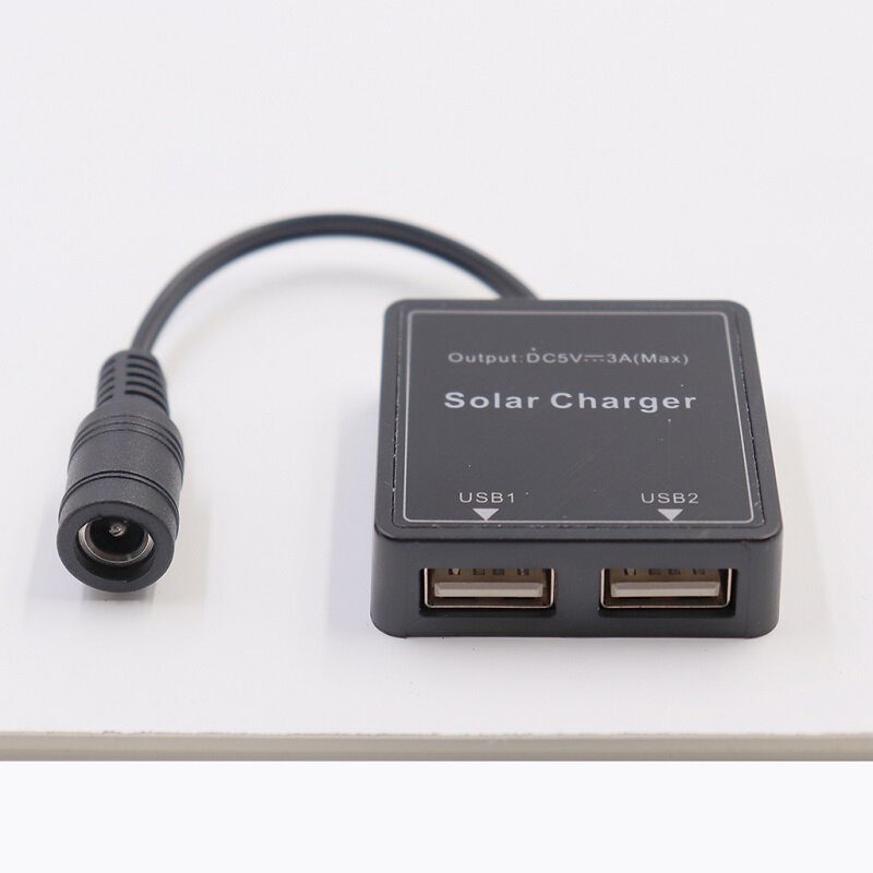 18v Solárny Systém Vodotesný Núdzový Usb Nabíjací Panel So Súpravou Ovládača Nabíjačky 40a/50a/60a Camping Travel