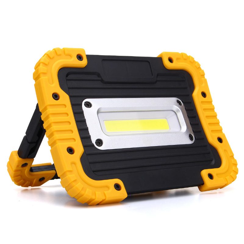 20 Led 10w 750lm Cob Led Pracovné Svetlo Usb Nabíjateľná Rukoväť Baterka Vonkajšia Kempingová Lampa