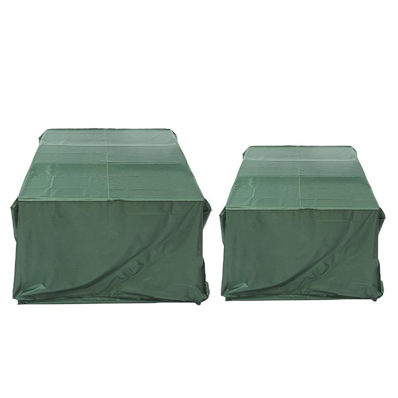 210 X 140 X 80 cm Vonkajší Vodotesný Ochranný Kryt Na Terasový Nábytok Pre Stolovú Lavicu Cube Garden