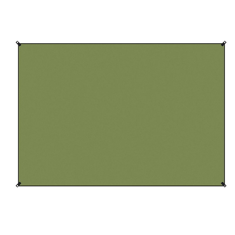 210d Oxford Fabric Army Green Prístrešok Pre Stan Odolný Voči Vlhkosti Skladacia Plachta Pre Plachtu Hojdacia Sieť Dážď Slnečník Pikniková Podložka Vonkajšie Kempovanie Trave