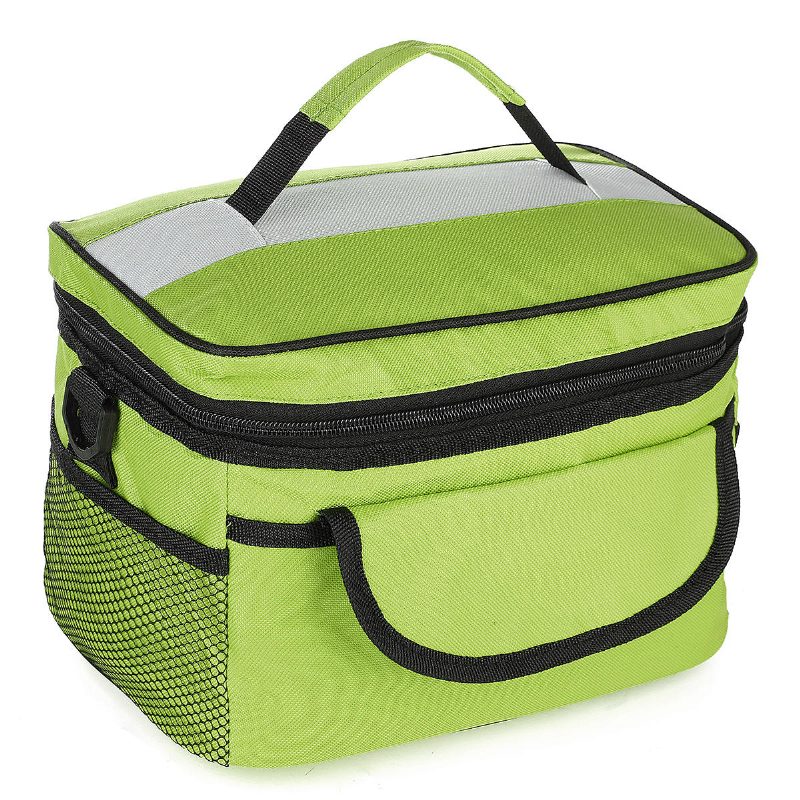 28x17x18cm Oxford Lunch Tote Cooler Backpack Izolovaná Pikniková Taška Na Kempovanie