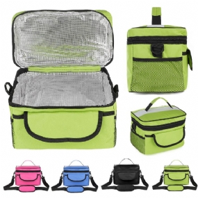 28x17x18cm Oxford Lunch Tote Cooler Backpack Izolovaná Pikniková Taška Na Kempovanie