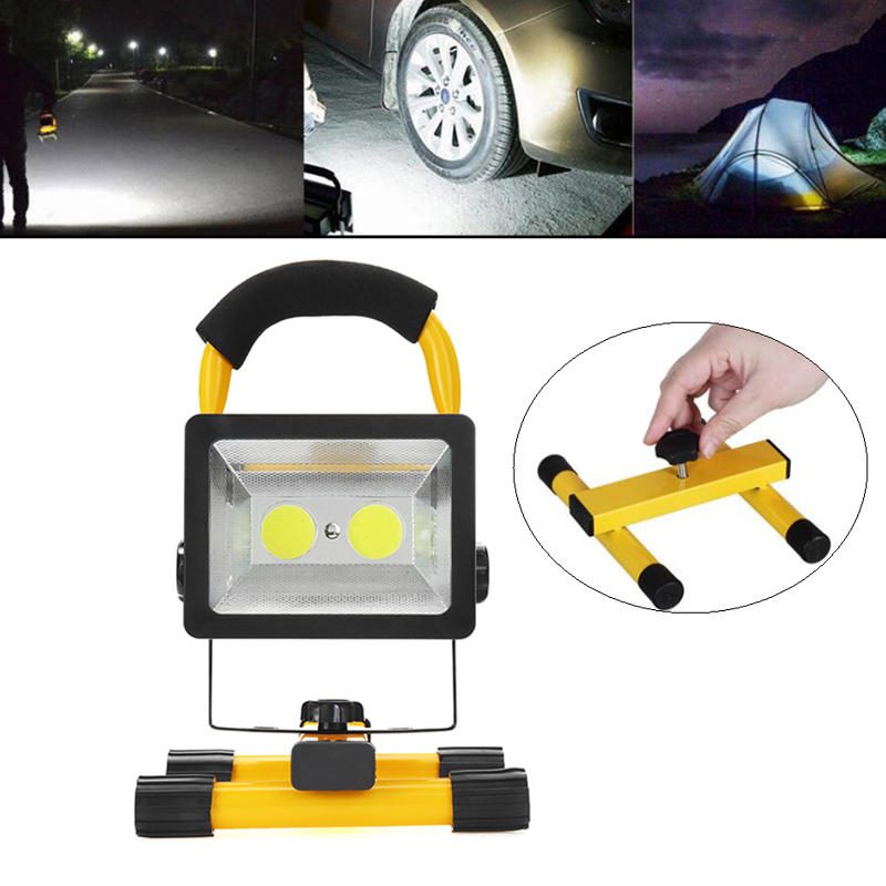 30w 2400lm Vonkajšie Cob Núdzové Prenosné Svetlomety Pracovné Svetlá Led Camping Turistická Lampa