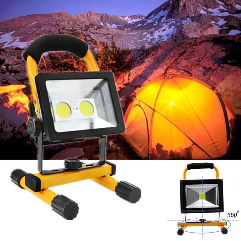 30w 2400lm Vonkajšie Cob Núdzové Prenosné Svetlomety Pracovné Svetlá Led Camping Turistická Lampa