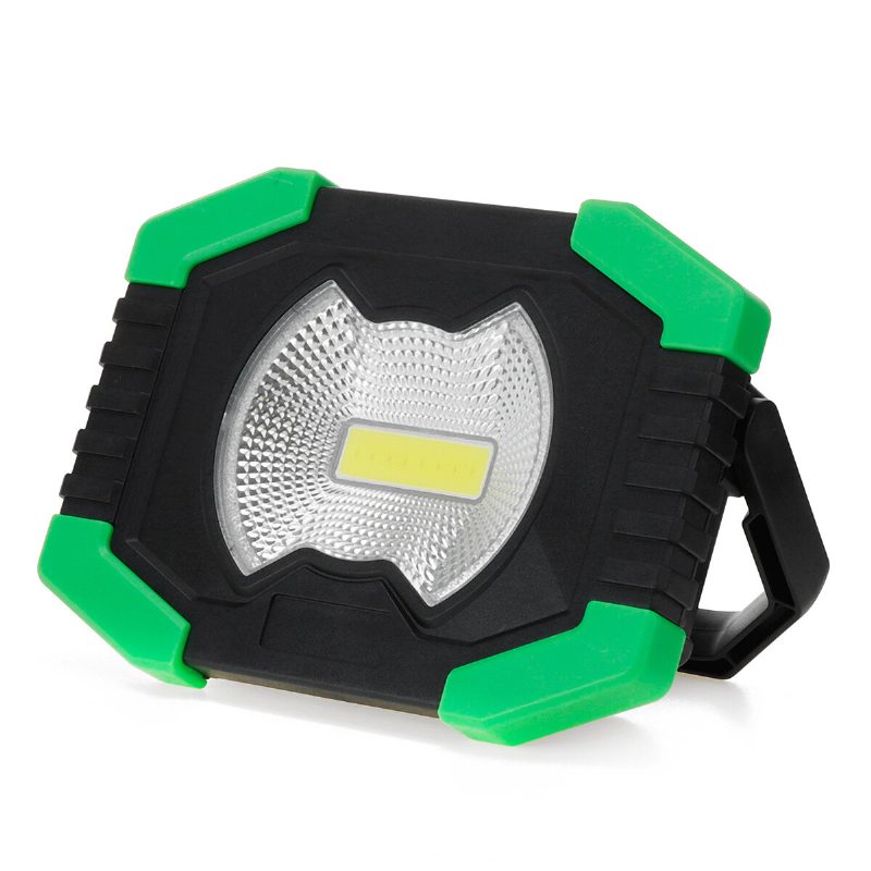 30w Cob Led Usb Solárne Pracovné Svetlo Bodové Vodotesné Záplavové Svietidlo S 3 Režimami Vonkajšia Núdzová Lampa Pre Kempingový Stan