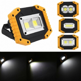 30w Usb Led Cob Svetlo Vonkajšie 3 Režimy Pracovné Camping Núdzová Lampa Baterka Bodové Vyhľadávacie Light