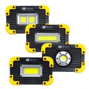 50w Cob Pracovné Svetlo Usb Nabíjanie 3 Režimy Kempingové Floodlight Núdzová Lampa Vonkajšie Cestovanie