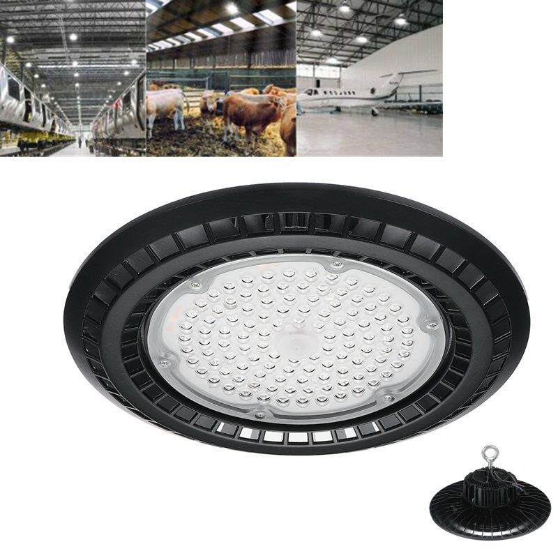 55/110/165/220led 6000k Biele Svetlo Ufo High Bay Vnútorné/vonkajšie Ip65 Factory Warehouse