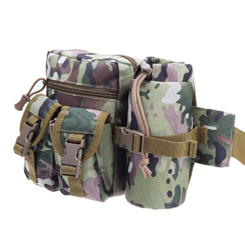 600d Nylon Tactical Waist Bag Multifunkčná Vojenská Taška