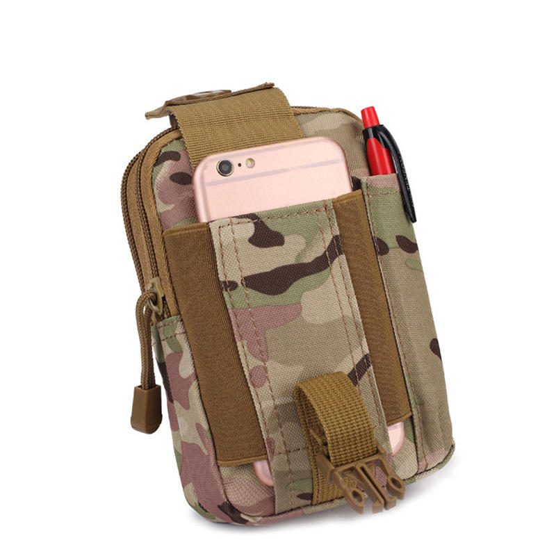 Benniu Bl064 Oxford Molle System Camouflage Vojenská Taktická Taška Do Pása Outdoorová Vodeodolná Športová Do Crossbody