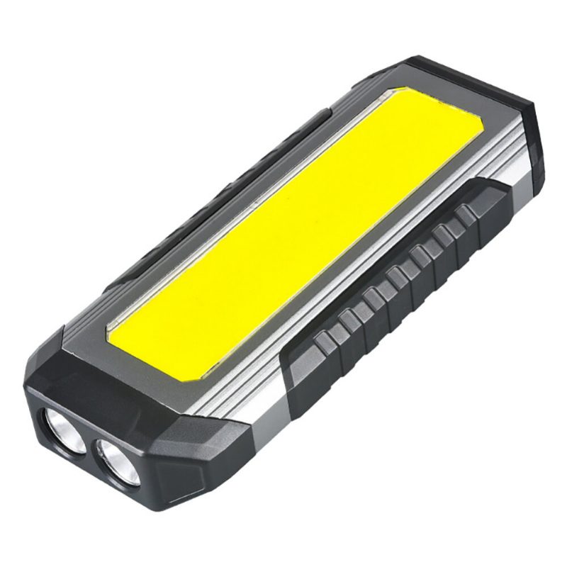 Cob Led Pracovné Svetlo Usb Nabíjateľná Baterka Camping Lucerna Led S Magnetom