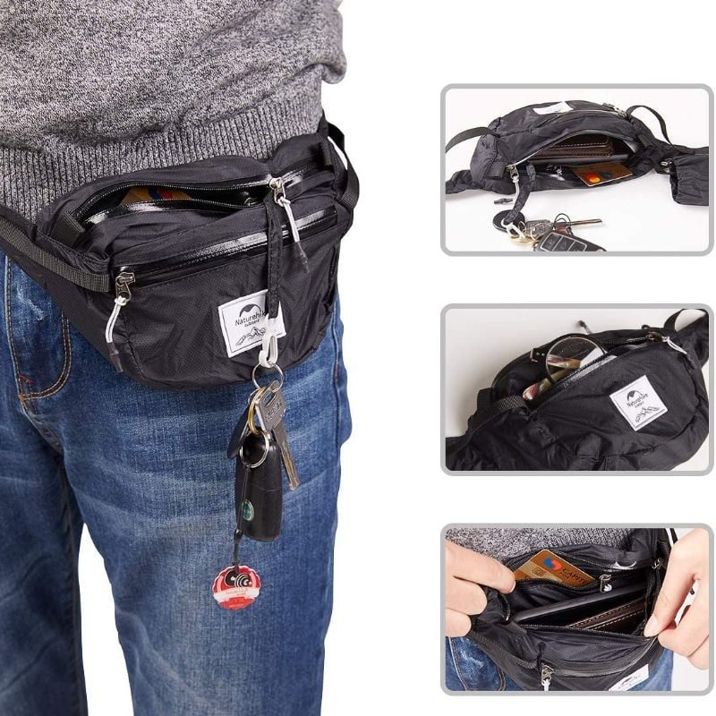 Fanny Pack S Nastaviteľným Popruhom Na Pás