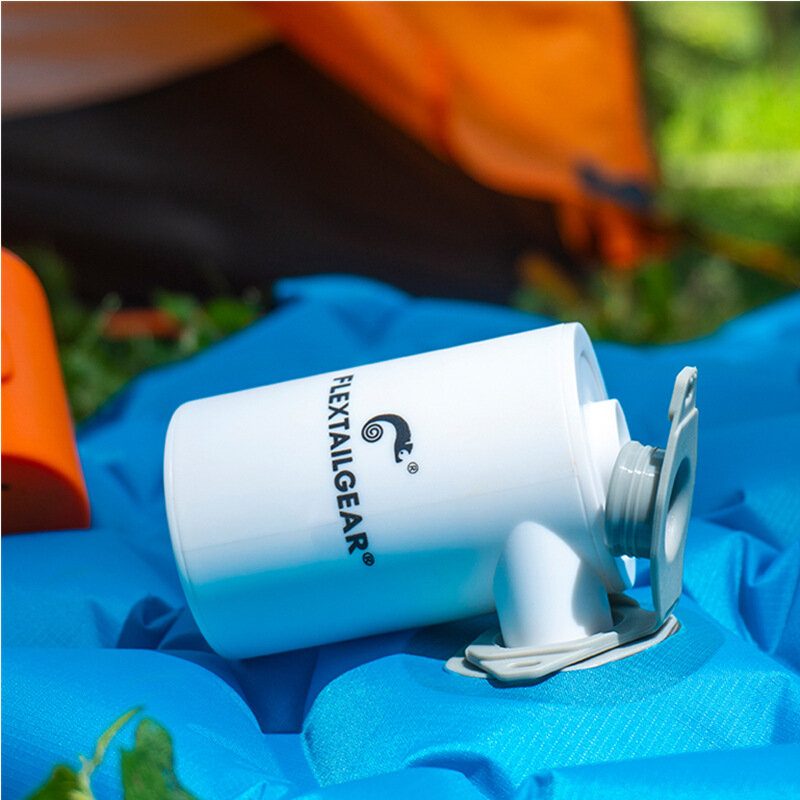 Flextailgear Max Pump 2023 Ultraľahká Usb Nabíjateľná Vodotesná Vzduchová Pumpa Nafúknutie Pre Nafukovací Kruh Camping Pad Matrac