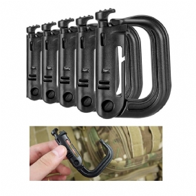 Grimlock Carabiners Taktický D-krúžok Pre Molle Gear Silný A Ľahký