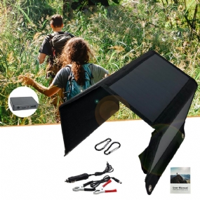 Leory 28w 12v Záplavový Solárny Panel Nabíjací Generátor Pre Smartfóny Tablet Light Power Bank Outdoor