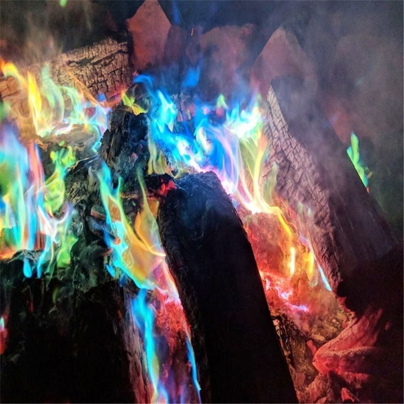 Magic Fire Colorful Flames Powder