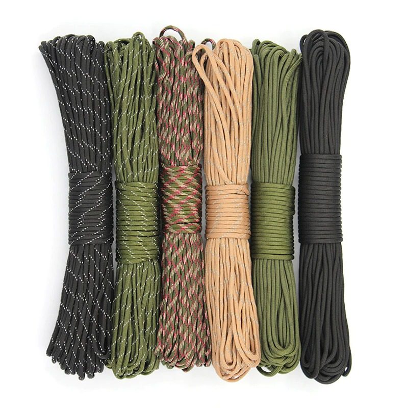 Paracord Pre Prežitie Padák Lanyard Camping Lano