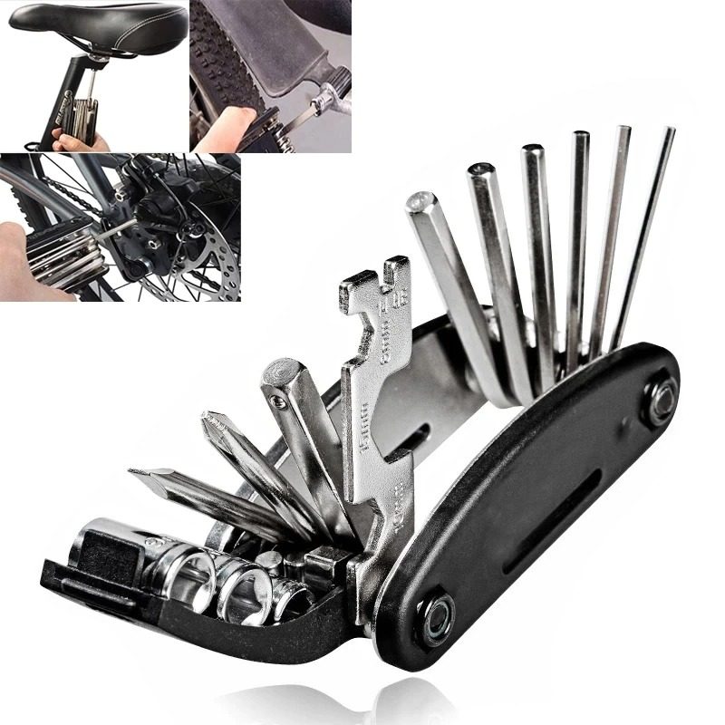 Prenosný Viacúčelový Kľúč Na Bicykel Multi Tool