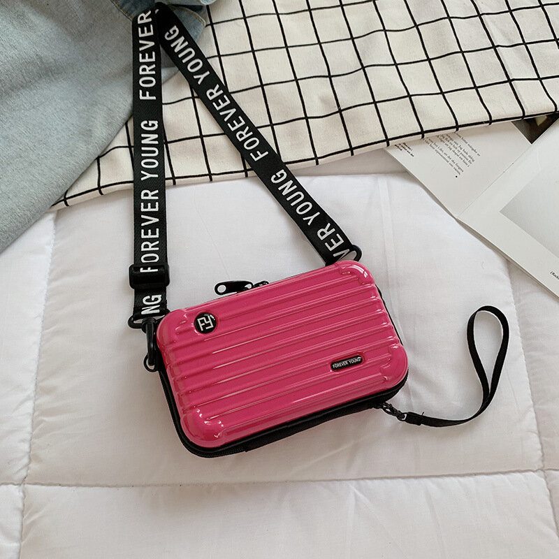 Pvc Crossbody Taška Mini Na Líčenie Cestovná Cez Rameno Úložná Kabelka