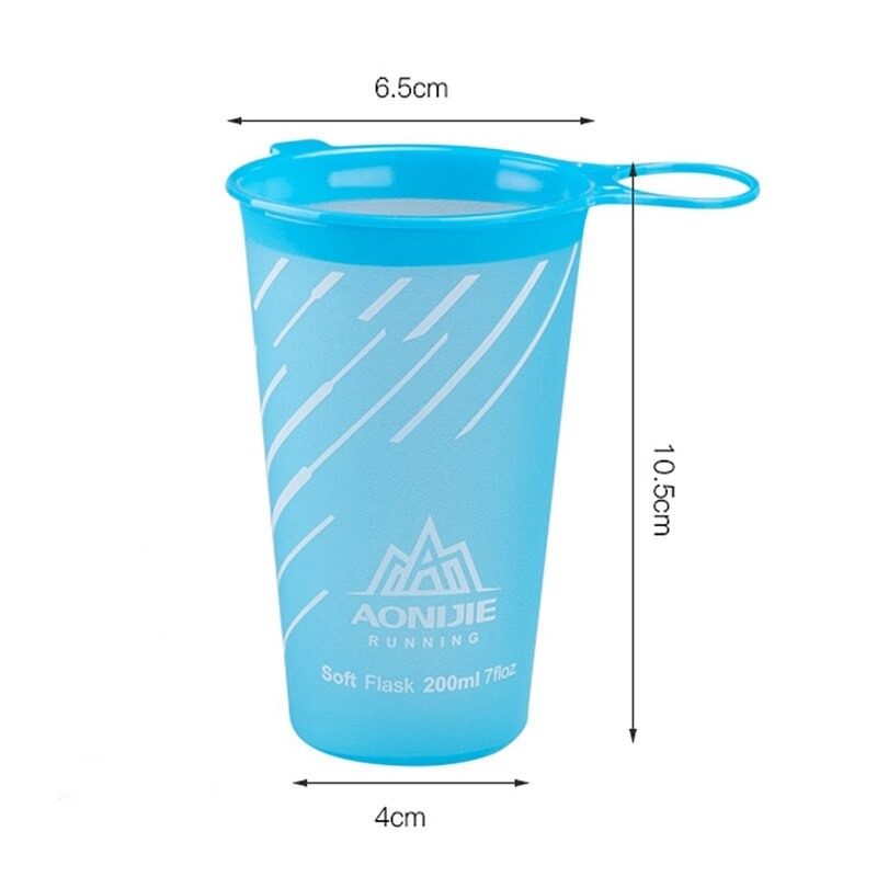 Soft Cup Skladacia Taška Na Vodu Ultraľahká Pre Outdoorové Športy