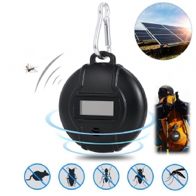 Solárne Ultrazvukové Nástroje Proti Komárom Elektronický Odpudzovač Hmyzu Prenosný Kompas Na Cestovanie Vonku