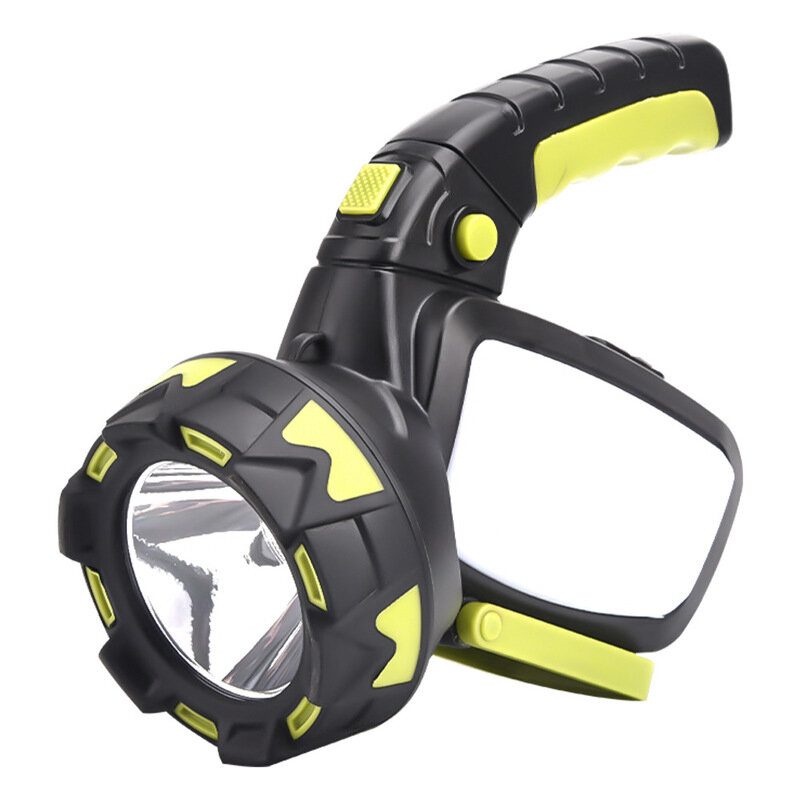 T6+cob Led Reflektor 120° Nastaviteľný 6 Režimov Usb Nabíjanie Searchlight Power Display Kempingová Lampa Bank Pre Turistiku A Poľovníctvo