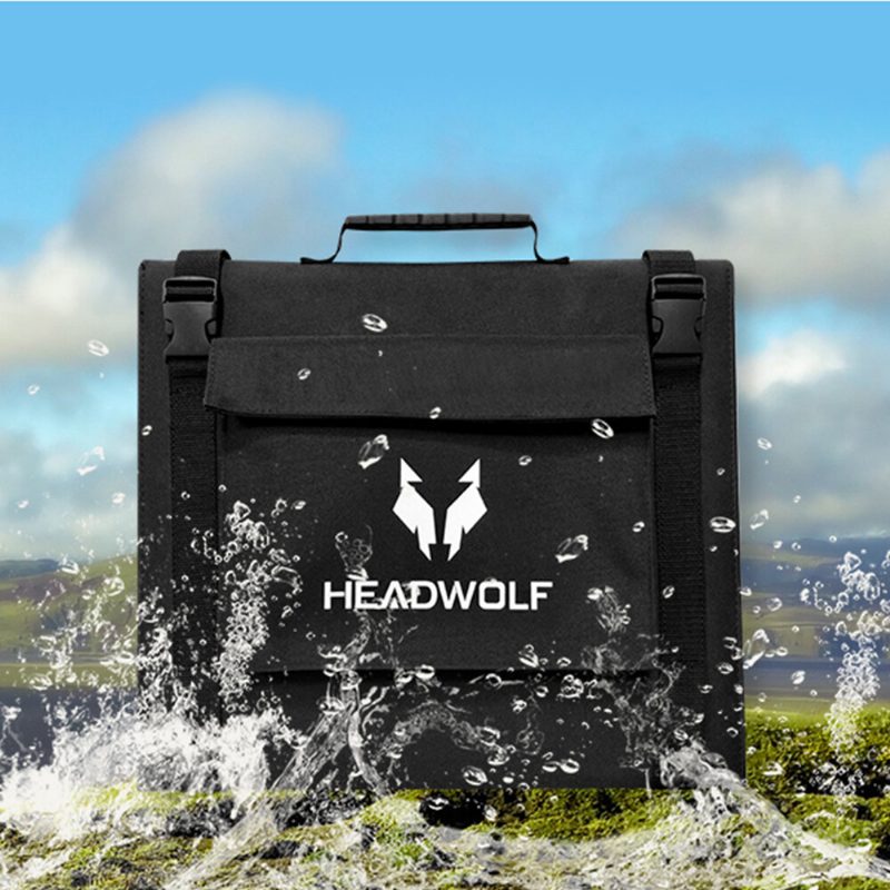 Us Direct Headwolf S100 100w 18v Prenosný Solárny Panel Skladací Ip65 Vodotesný Pre Elektráreň