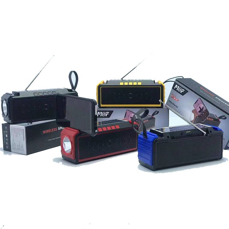 Vonkajšie Kempingové Svetlo S Kapacitou 1 200 Mah Multifunkčné 580 G Solárne Nabíjanie Bezdrôtové Bluetooth Reproduktorové Karty Rádio S Anténou
