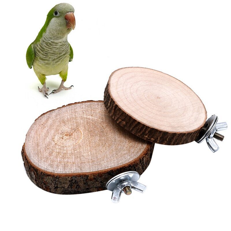 Príslušenstvo Drevenej Závesnej Klietky Parrot Pet Bird Toy