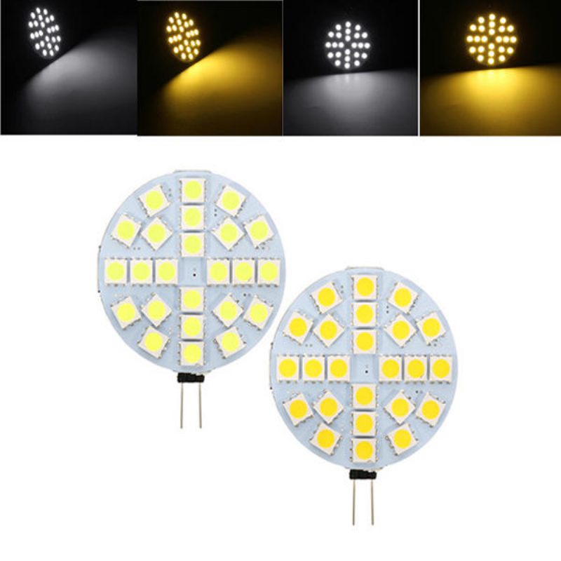 G4 3w Stmievateľná Žiarovka Smd5050 24led Teplá Biela Čisto Dc12v