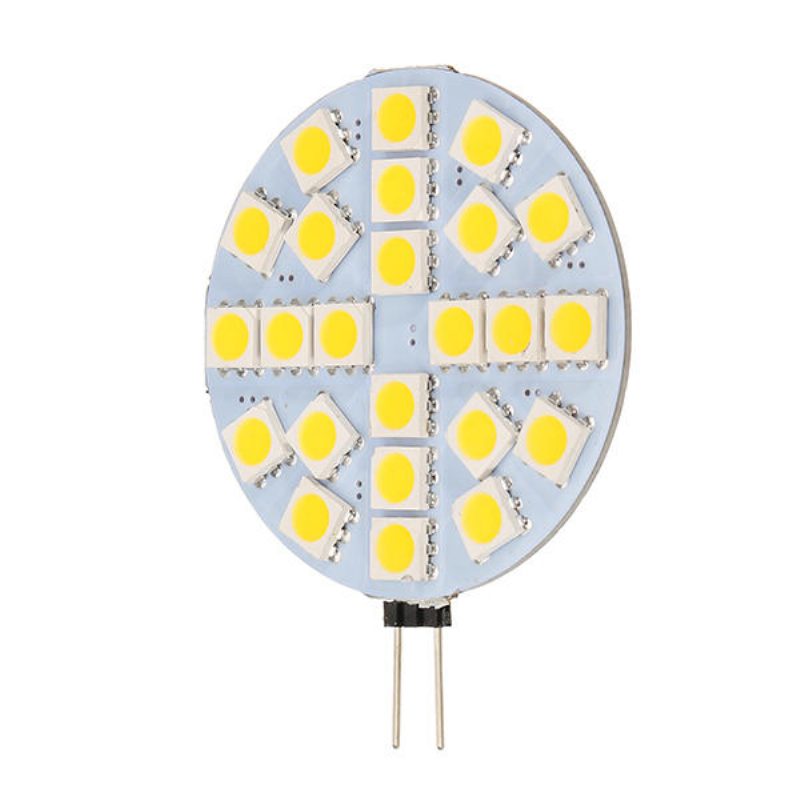 G4 3w Stmievateľná Žiarovka Smd5050 24led Teplá Biela Čisto Dc12v