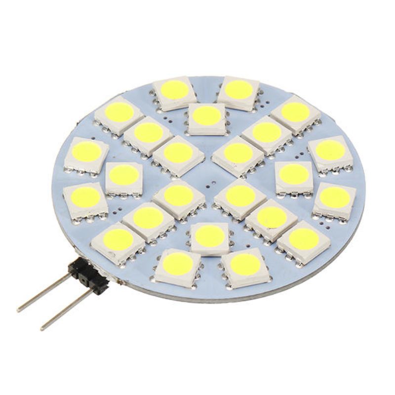 G4 3w Stmievateľná Žiarovka Smd5050 24led Teplá Biela Čisto Dc12v